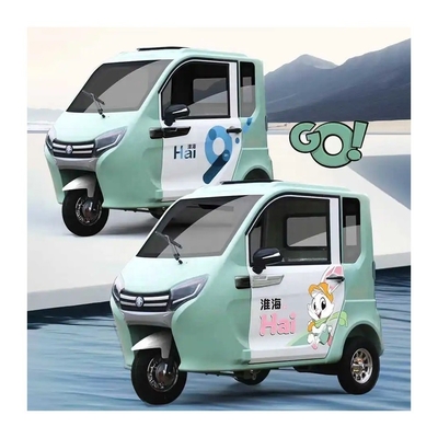 Ανθεκτικές τρίκυκλοι Tuktuk με κλειστή καμπίνα για ηλεκτρικά αυτοκινητοβιομηχανικά ρικσάου στο Μπαγκλαντές