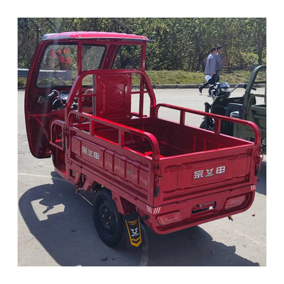 51km/h Μέγιστη ταχύτητα Heavy Duty 3 Wheel Electric Adults Motor Dump Cargo Μοτοσυκλέτα Τρικυκλώματα με στέγη