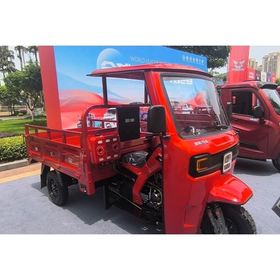 Τραϊκ με βενζίνη 300cc 250cc 3 τροχών φορτηγικές μοτοσυκλέτες με κλειστή καμπίνα και στέγη
