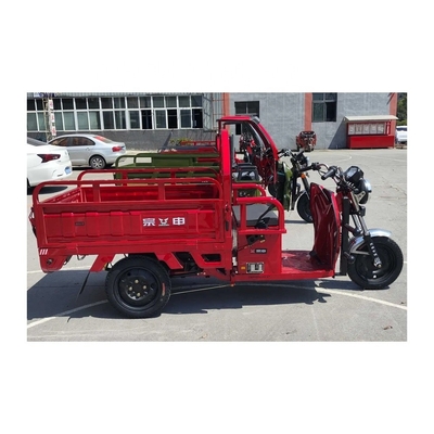 3.00-12 / 3.00-12 Τεχνη μέγεθος Ηλεκτρικό Easy Bike 1000w για το εμπορικό φορτίο Dump-τύπου τρίκυκλο