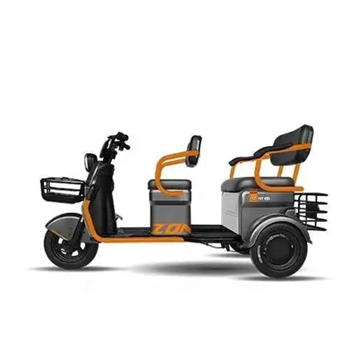 Δύο καθίσματα για ενήλικες Ε-Trikes Ανοικτά ηλεκτρικά τρίκυκλοι για 3 επιβάτες Μέγιστη ταχύτητα 30-50Km / h