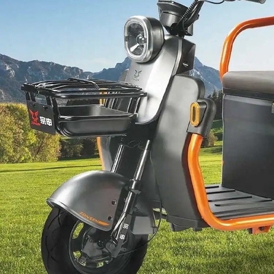 Επιβατικό ηλεκτρικό τρίκυκλο / 3 τροχών 500W μικρό σκούτερ ποδήλατο / 2 άτομα χωρητικότητα