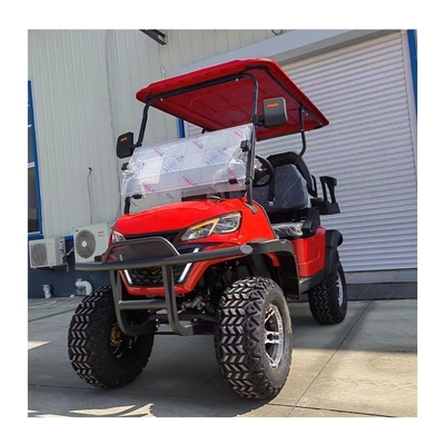 15-20° Ικανότητα βαθμού 2 2 Off Road EV Golf Carts με προσαρμοσμένη βιντεάκη 4 τροχιά κίνησης