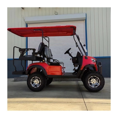 15-20° Ικανότητα βαθμού 2 2 Off Road EV Golf Carts με προσαρμοσμένη βιντεάκη 4 τροχιά κίνησης