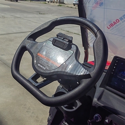 15-20° Ικανότητα βαθμού 2 2 Off Road EV Golf Carts με προσαρμοσμένη βιντεάκη 4 τροχιά κίνησης